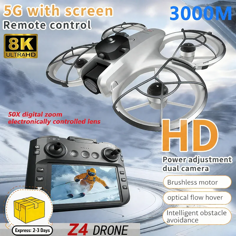 Drone Surveying - Novo Drone MINI Z4 4K Profissional