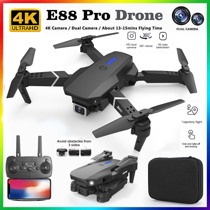 Drone Surveying - 2026 NOVO E88 Drone RC Profissional