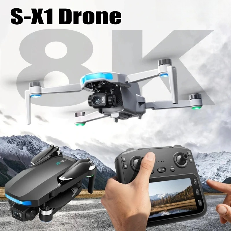Drone Original S-X1 8K HD Prof - Drone Surveying avaliação e preço