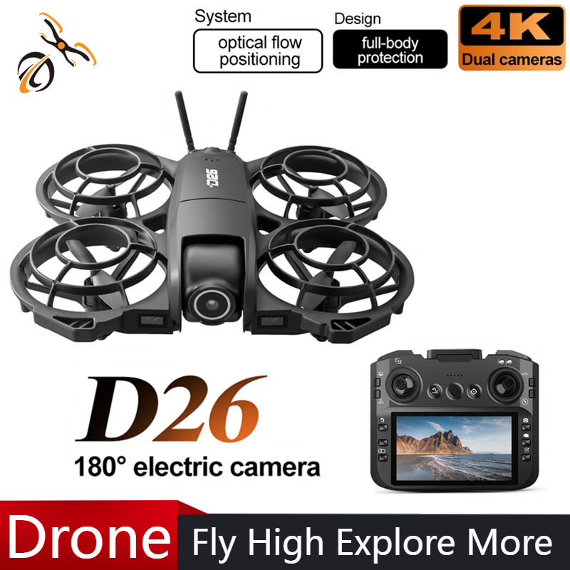 Drone D26 4K Aéreo HD 180 °    - Drone Cinematic avaliação e preço