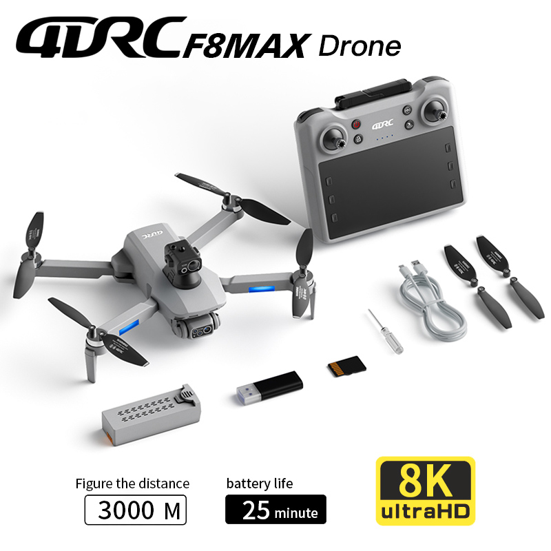 F8 max gps drone profissional  - Drone Lidar avaliação e preço